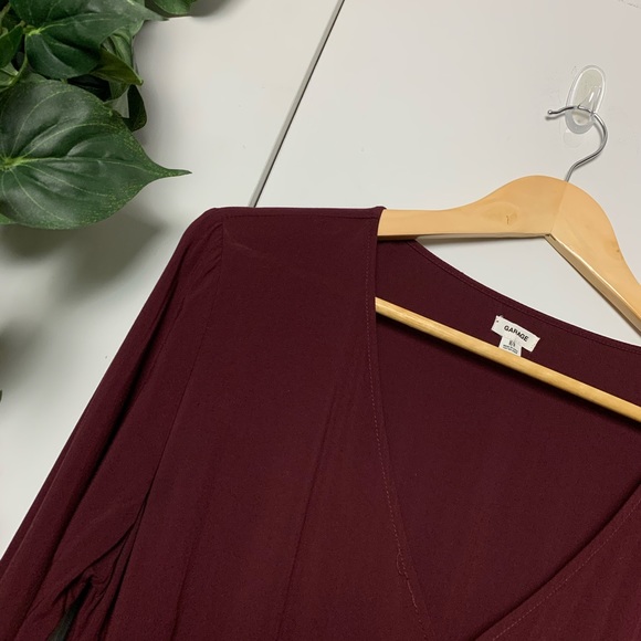 Maroon Loose/Free-fitting Romper - Picture 5 of 15